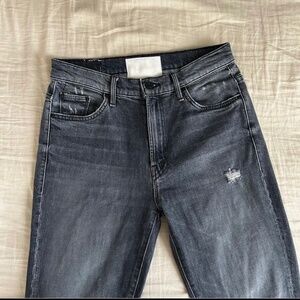 Mother Insider Crop Step Chew